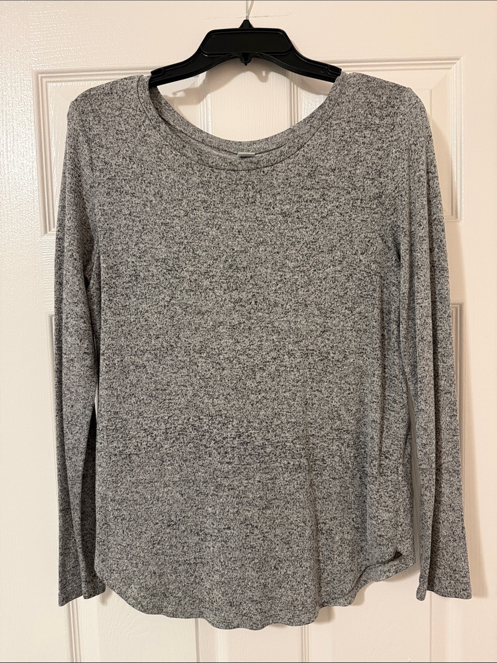 Old Navy Heather Gray Long Sleeve Tunic Top